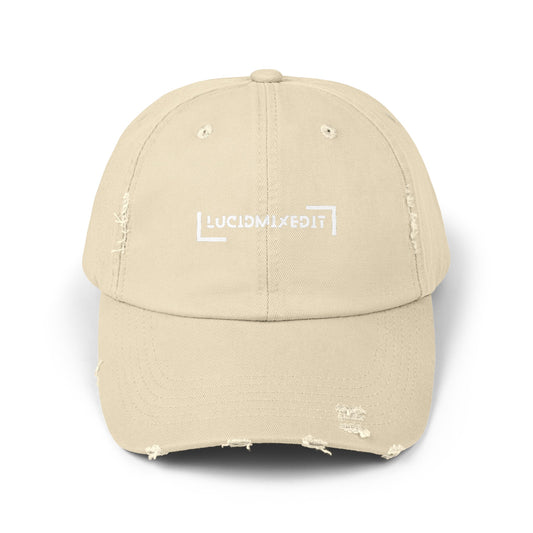 LucidMixedit Unisex Distressed Cap